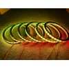 NA 6PCS 6.5" Car LED Speaker Ring Light Kit Dream