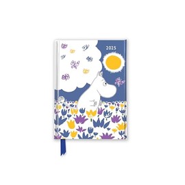 Moomin Among the Flowers 2025 Luxury Pocket Diary Planner - Week to View: Original Flame Tree Publishing-Pocket Diary [Taschenkalender]