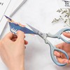 6 PCS Embroidery Scissors, Stainless Steel Sewing Scissors with Protective