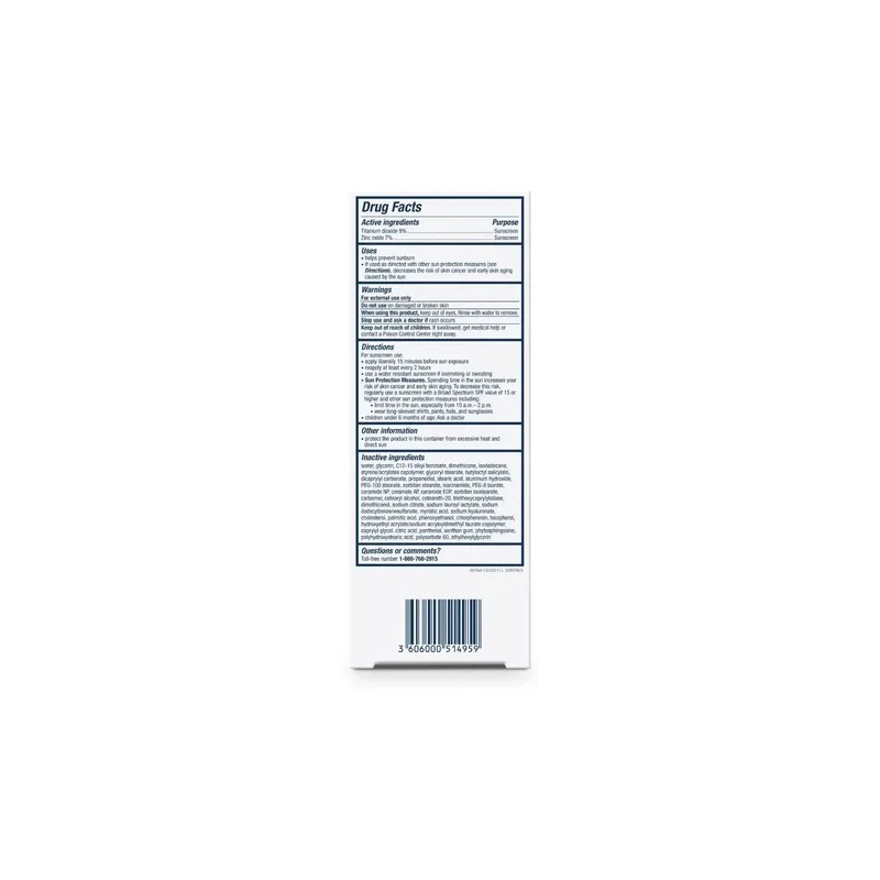 Cerave Hydrating Face Sunscreen Spf 50, Mineral Ligero