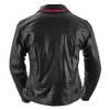Black Brand Women's Leather Sapphire Motorcycle Jacket (Black, Small)