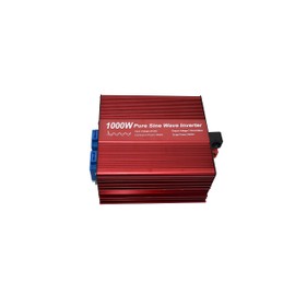 1000W Pure sine ave Power Inverter, Input DC24V Output AC110V 60Hz, with Dual Sockets, USB Output and LCD Wired Remote kit Ideal for 24V Solar System