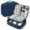 Travel Electronics Organizer Bag for Cables and Chargers – Waterproof