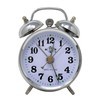Starlet24 10cm Retro Uhr Aufziehwecker Glockenwecker Nostalgie Retro Doppelglocken Wecker