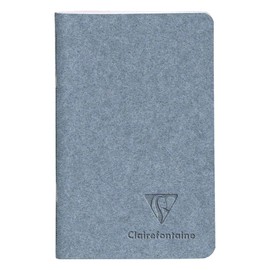 Clairefontaine Jeans & Cocoa 83518C Notebook, 7.5 x 12 cm, 24 Sheets, Lined, Pack of 1, Jeans