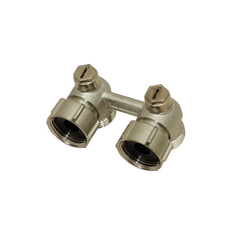 'Simplex 2 Pipe Valve E2/50 Exclusive Angle Valve Shut Off,