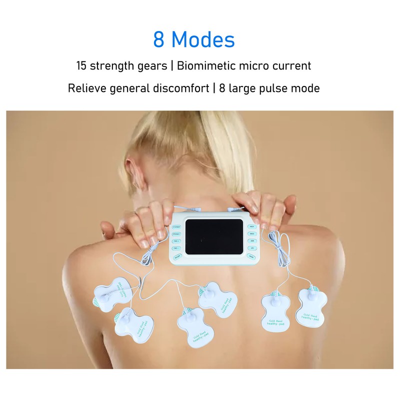 Electronic Stimulator Massager Medium Frequency Digital Acupuncture Unit Muscle Stimulator