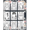  Katzen und Blumen Malbuch fr Erwachsene: Verspielte Entdeckungen: Eine