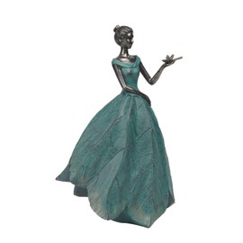 Guichifun Fairy Statue Collection Home Decoration - Leaf Angel Girls with Dragonfly Resin Home Decor for Outside or Inside Rustic Garden Outdoor Yard Decorations Figurines Gift 12 x 8.5 x 18 Inch