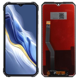 SwarKing LCD Display Compatible with Oukitel WP36 (Black No Frame) Replacement Parts with Free Tools