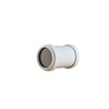 Pushfit 40mm Waste Pipe Coupling - White - Pack of