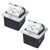 JACEPFY Floor Pop Up Outlet, Pop Up Waterproof Floor Electrical