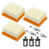 EATAKWARD 3 Pack 4283-141-0300 Air Filter Fuel Filter Kit, Replacement