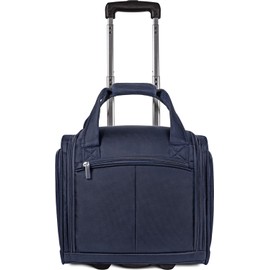 TOTAL TRAVELWARE Everest, Navy, 15-Inch Under Seat Bag Carry-On