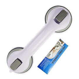 Prevent Fall in the Bath, Safety Handrail for Bathroom, Handrail, Rolling Assistance, Bath Supplies, For Nursing Care, Strong Suction Cup Handrail, Stairs, Bathroom, Handrail, Toilet, Entrance, Nursing Entrance (Gray)