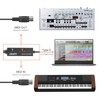 LEKATO MIDI Cable, MIDI to USB C, Type-C MIDI Interface