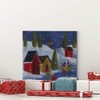 Renditions Gallery Winter Snow Scene II Wall Art, Cute Christmas