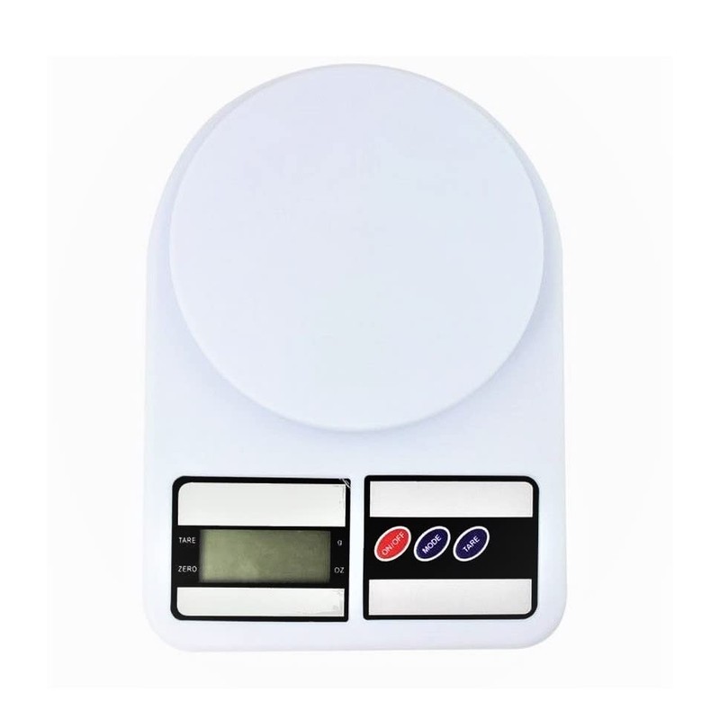 LeoFla Digitale Küchenwaage, elektronisch, LCD, Tara-Taste, Gewicht von 1 g