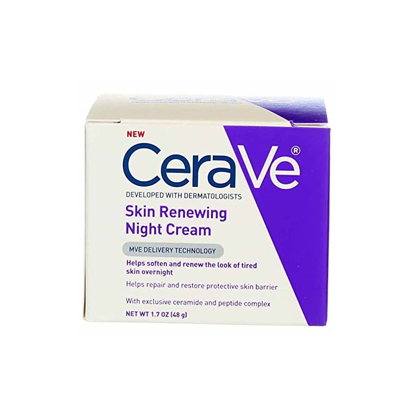Cerave Crema Noche Renovada Onzas