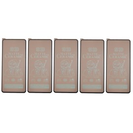 OZ MARKETPLACE [5 Pack] [3 Pack + 2 BONUS] MATTE Durable Flexible Ceramic Screen Protectors for Redmi Note 13, Note 13 Pro, K60 Ultra; MI 13T, 13T Pro; POCO F5, X6 5G, X6 Pro, M6 Pro 4G - Premium