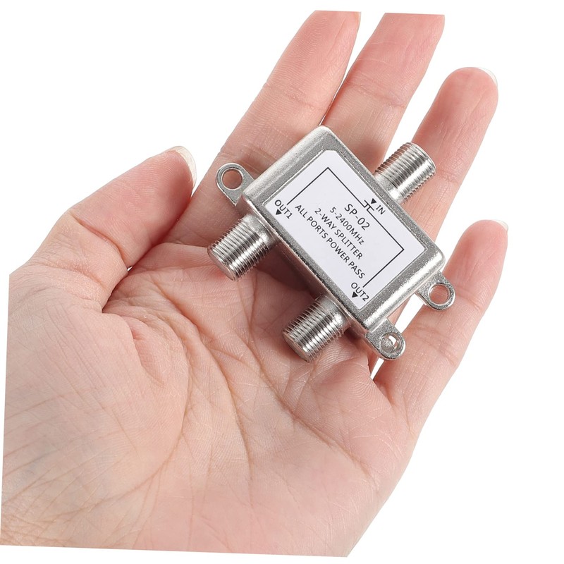 OSALADI Cable Splitter for Tv and Satellite Splitter for Dual