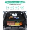 Powerty Cargo Cover for 2014-2017 2018 Jeep Cherokee Accessories Trunk
