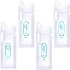 4-Pack Emergency Disposable Urinal 700ml for Men Women Kids Camping