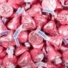 Pink Candy Kisses 1lb (approx. 100 pcs) - Milk Chocolate