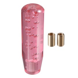 X AUTOHAUX Gear Shift Knob Stick, 15cm Universal for Car Durable Acrylic Pink