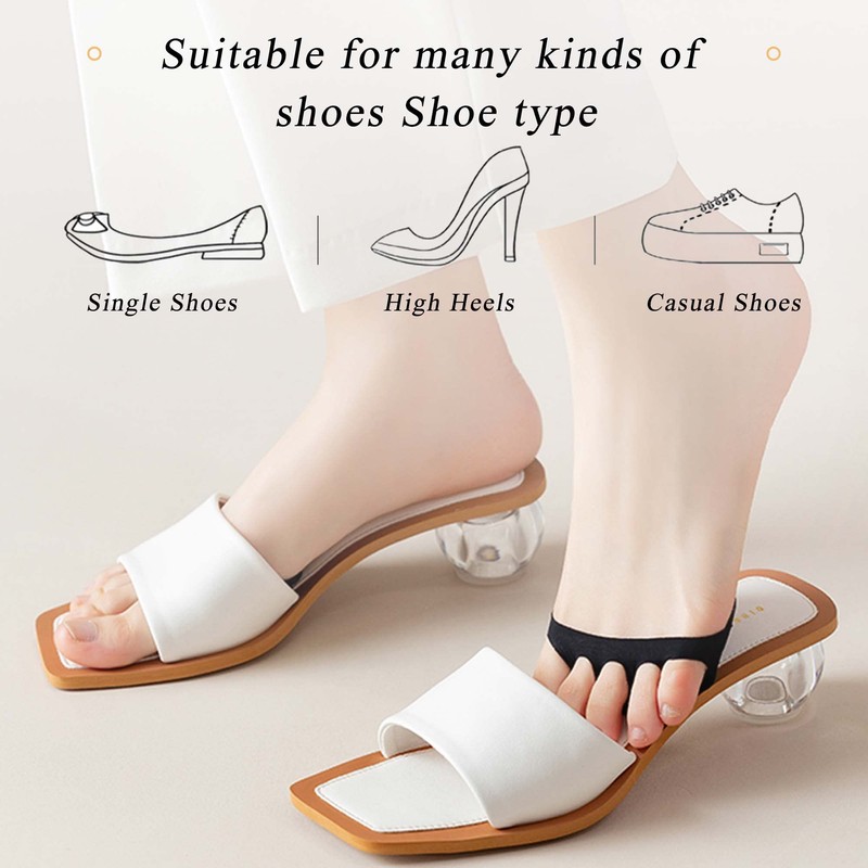 Keroius Almohadillas Para El Antepié De Tela De Nido De