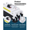 DIHOOL DC Main 100 Amp Circuit Breaker, Battery Disconnect Switch