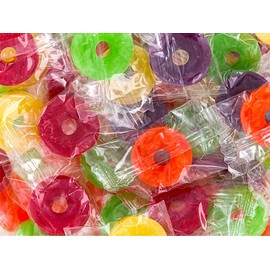 LifeSavers Hard Sugar Candy, 5 Flavor Fruit Assortment, Individually Wrapped, Bulk, 2.0 Pounds, Cherry, Raspberry, Watermelon, Orange & Pineapple (5 Flavor Mix, 1 Pack)