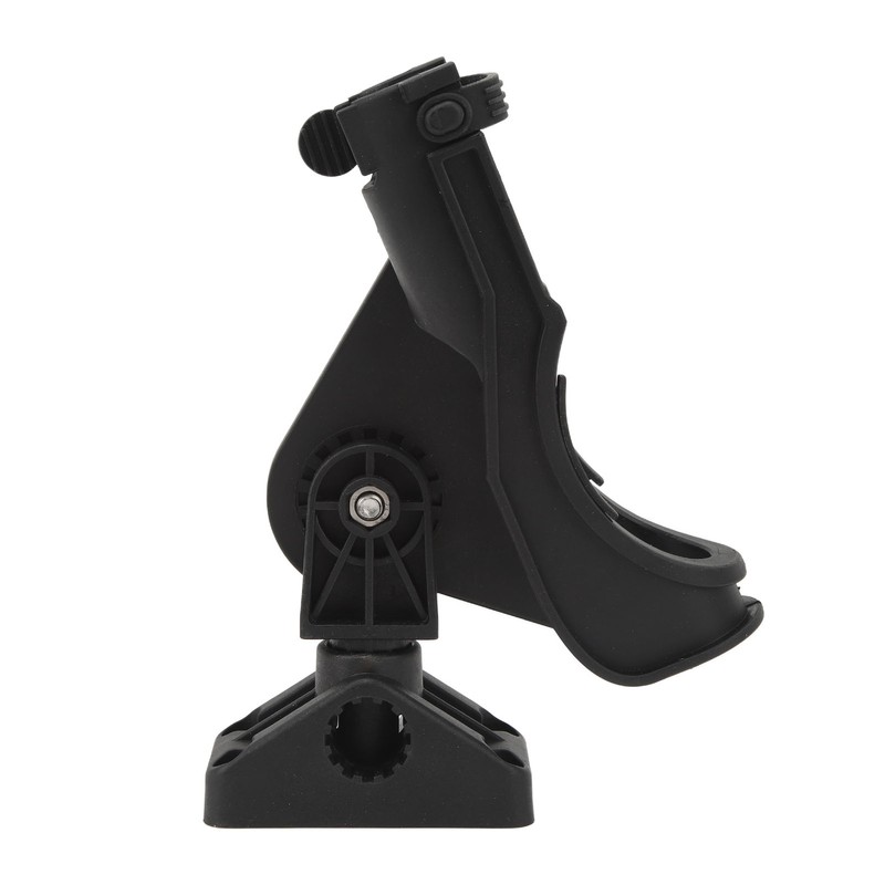 Fishing Rod Holder Clamp Base 360° Adjustable Rotating Weatherproof Open