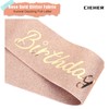 CIEHER Birthday Princess Sash Birthday Sash Birthday Sashes for Women