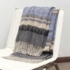 Alpaca Wool Blanket Throw Cherokee Design for Bed Couch Sofa