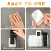 CroBlissful 8 Pack Remote Control Holder 2 Pcs Three Compartments