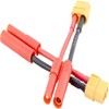 3 pcs XT60 Plug Female Connector to HXT 4MM 4.0MM