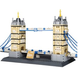 WANGE Tower Bridge of London. Architecture building bricks set.
