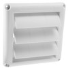 NOLITOY Outdoor Dryer Vent Cover Louvered Air Vent for Efficient