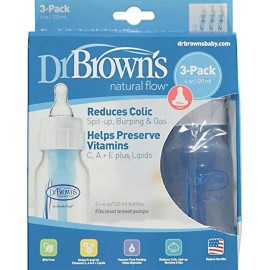 Dr. Brown’s Dr Browns BPA Free 3-Pack Polypropylene Bottles - 4 oz