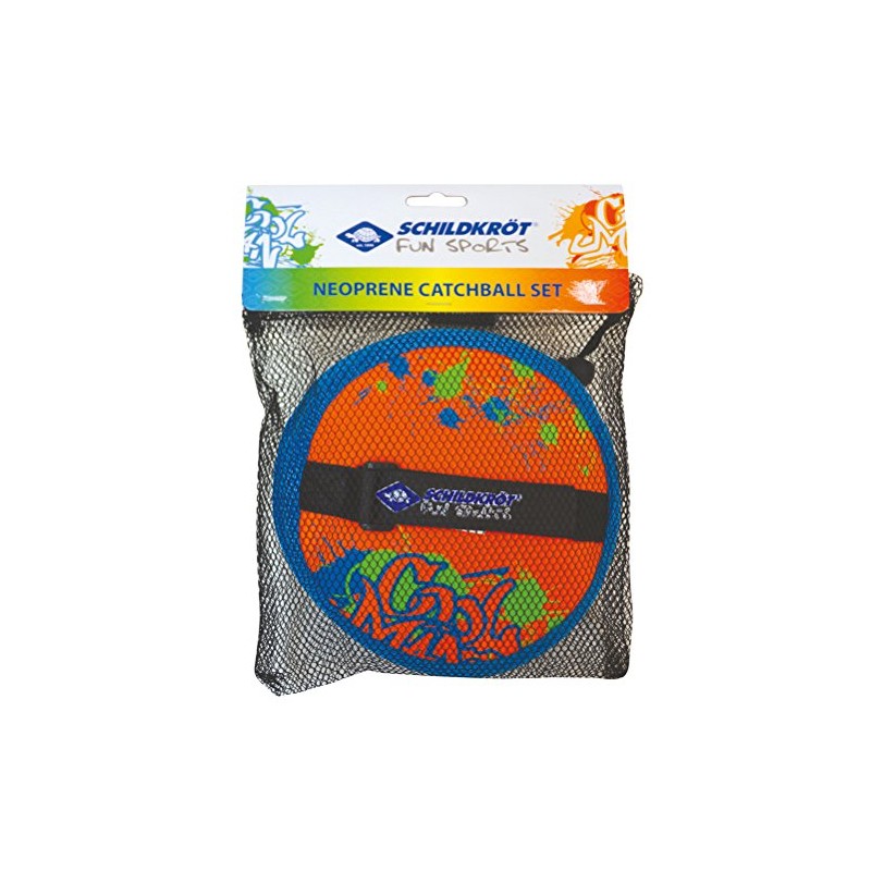 Schildkroet-Funsports Unisex's Neoprene Catch and Play Set, Multi-Colour, Small