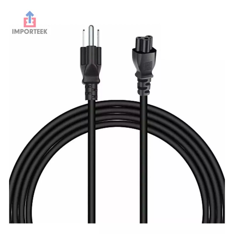Importeek 5pz Cable Corriente Fuente Poder Trifasico Cargador Laptop
