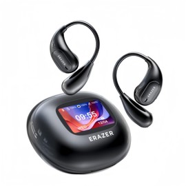 AHEYE XP7 AI Translation Earbuds, 3-in-1 Language Translator Earbuds Real Time in 135 Languages & Accents with APP, OWS Open Ear Bluetooth 5.4 Headphones with Touch Control Screen for Travel Learning