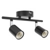 Flush Mount Ceiling Track Light Holder 2 Light Rotating Adjustable