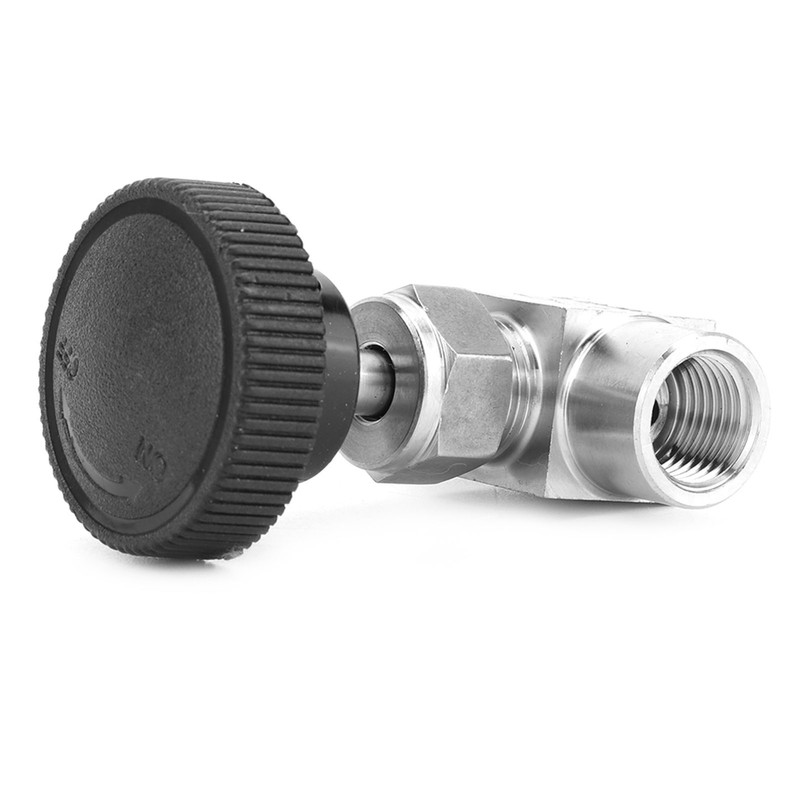 Stainless Steel BSPP Female Thread Straight Needle Valve for Water