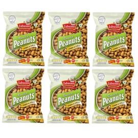 Jabsons Roasted Peanut (Lemon and Chilli Flavour) 140gm - Pack of 6