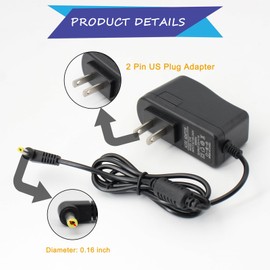 Afadorable 1PC PA-48B Power Adapter Supply Fit for Yaesu Vertex VX-5R VX-6R VX-7R VX-8R VX-8DR FT-1DR FT-2DR FT-60R Radio, NC-72B NC-86B NC-88B SAD-24B SAD-25B CD-15A CD-41 CD-47 Charger Adapter