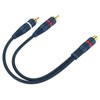 DteeDck RCA Splitter 1 Female to 2 Male, 2 Pack