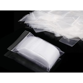 Pack of 600 Ziplock Bags Small Zip Bags 6 x 4 cm Bags Plastic Bags Lockable Resealable Bags Applicable Electronic Component Stationery Jewellery Storage etc
