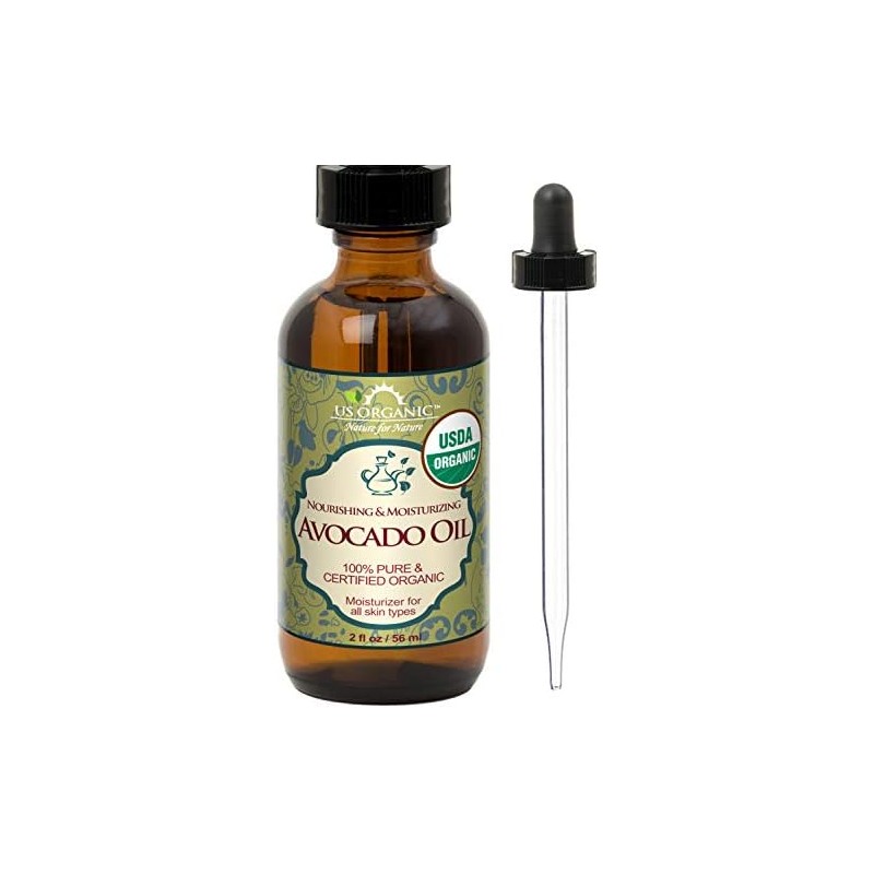 US Organic Aceite de Aguacate Orgánico USDA, Prensado en Frío,